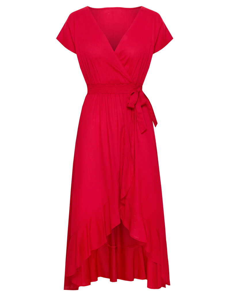 Pludmales kleita, Esotiq 39888, sarkana cena un informācija | Peldkostīmi | 220.lv