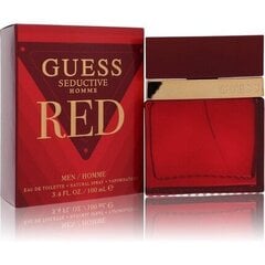 Tualetes ūdens Guess Seductive Homme Red EDT vīriešiem, 100 ml цена и информация | Мужские духи | 220.lv