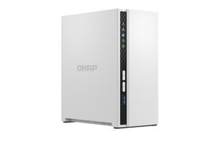 NAS STORAGE TOWER 2BAY/NO HDD TS-233 QNAP cena un informācija | Ārējie cietie diski | 220.lv