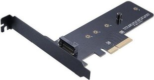 Akasa Adapter M.2, PCIe (AK-PCCM2P-01) cena un informācija | Komponentu piederumi | 220.lv