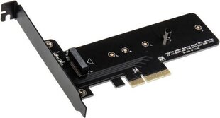 Akasa Adapter M.2, PCIe (AK-PCCM2P-01) цена и информация | Аксессуары для компонентов | 220.lv