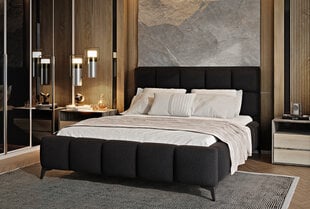 Кровать NORE Mist, 160x200 см, черная цена и информация | Кровати | 220.lv