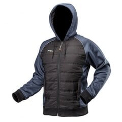 Neo Trikotāžas jaka siltināta ar kapuci melna un zila izmērs XXXL (81-556-XXXL) cena un informācija | Darba apģērbi | 220.lv
