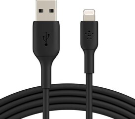 USB-кабель Belkin CAA001BT1MBK. цена и информация | Кабели для телефонов | 220.lv