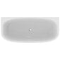 Akrila vanna Dea Duo 180x80 cm, iebūvēta sienā, ar skalošanas vārstu Click-Clack, balta, Ideal Standard cena un informācija | Vannas | 220.lv