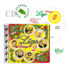 CD Līgo Latvija 2 - Сборник популярных латышских песен праздника Лиго цена и информация | Виниловые пластинки, CD, DVD | 220.lv