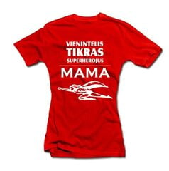 Sieviešu T-krekls "Supervaronis-Mamma" cena un informācija | Oriģināli T-krekli | 220.lv