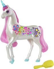 Barbie Dreamtopia maģiskais vienradzis Brush N Sparkle cena un informācija | Rotaļlietas meitenēm | 220.lv