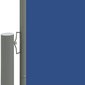 vidaXL izvelkama sānu markīze, zila, 117x1200 cm cena un informācija | Saulessargi, markīzes un statīvi | 220.lv