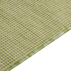 vidaXL āra paklājs, 140x200 cm, zaļš цена и информация | Ковры | 220.lv