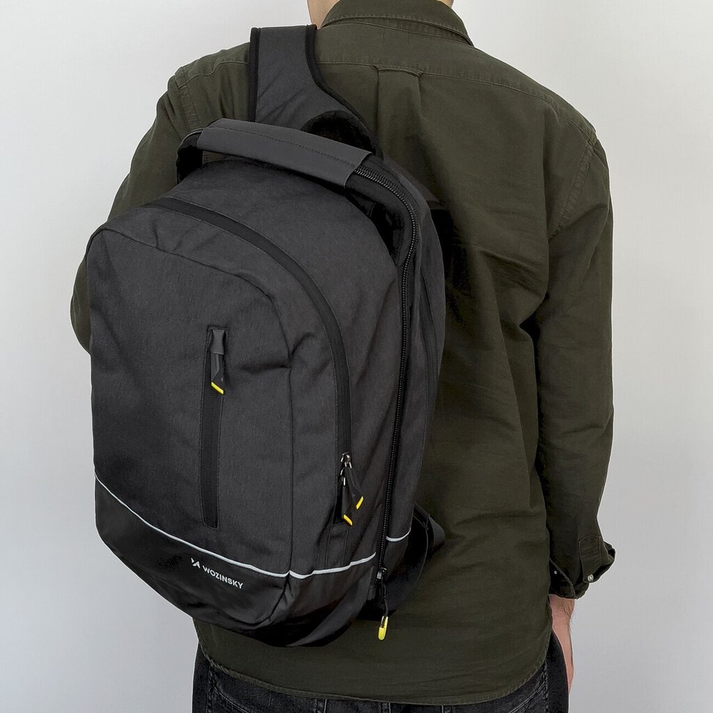 Wozinsky two-piece bicycle bag backpack 2in1 30l black (WBB30BK) цена и информация | Velo mugursomas | 220.lv