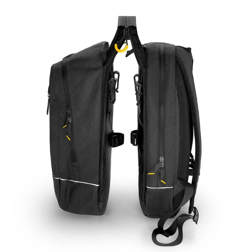 Wozinsky two-piece bicycle bag backpack 2in1 30l black (WBB30BK) цена и информация | Velo mugursomas | 220.lv