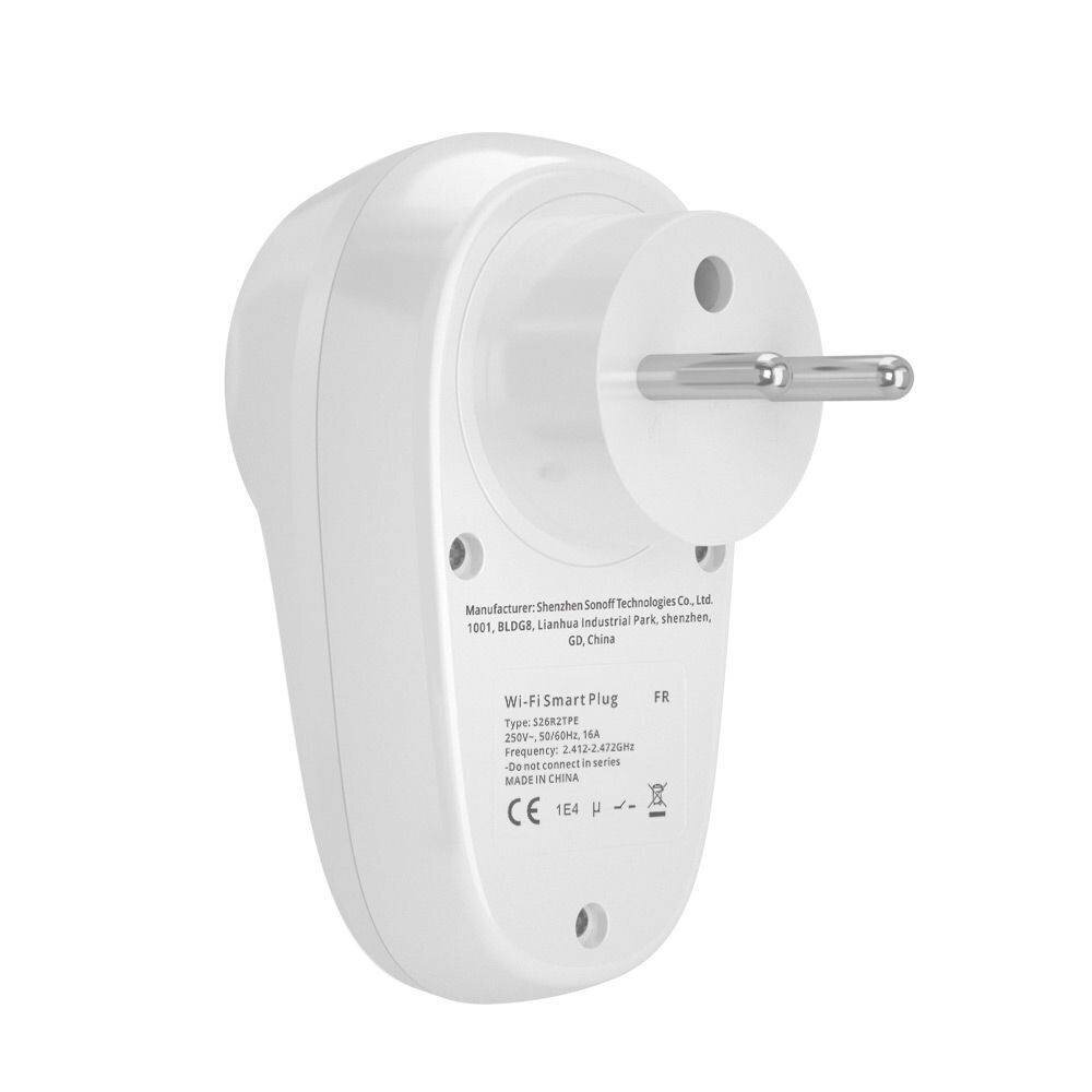 Smart socket WiFi Sonoff S26R2-TPE cena un informācija | Elektrības slēdži, rozetes | 220.lv