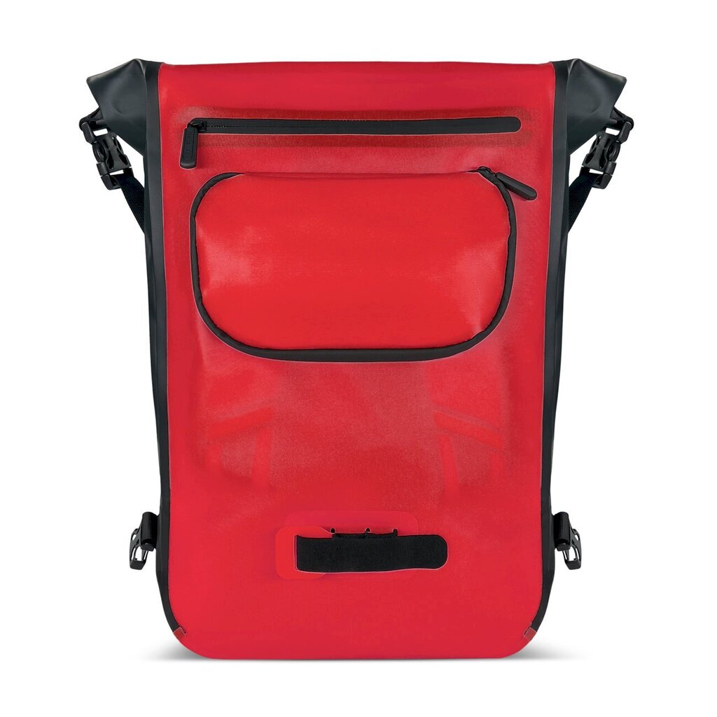 Wozinsky waterproof backpack bicycle bag 2in1 23l red (WBB31RE) цена и информация | Velo mugursomas | 220.lv