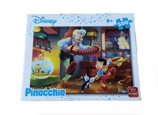 King - Puzzle 500 Pinocchio cena un informācija | Galda spēles | 220.lv