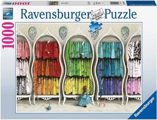 Ravensburger - Puzzle 1000 Fantastic Fashionista cena un informācija | Galda spēles | 220.lv