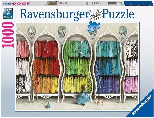 Ravensburger - Puzzle 1000 Fantastic Fashionista cena un informācija | Galda spēles | 220.lv