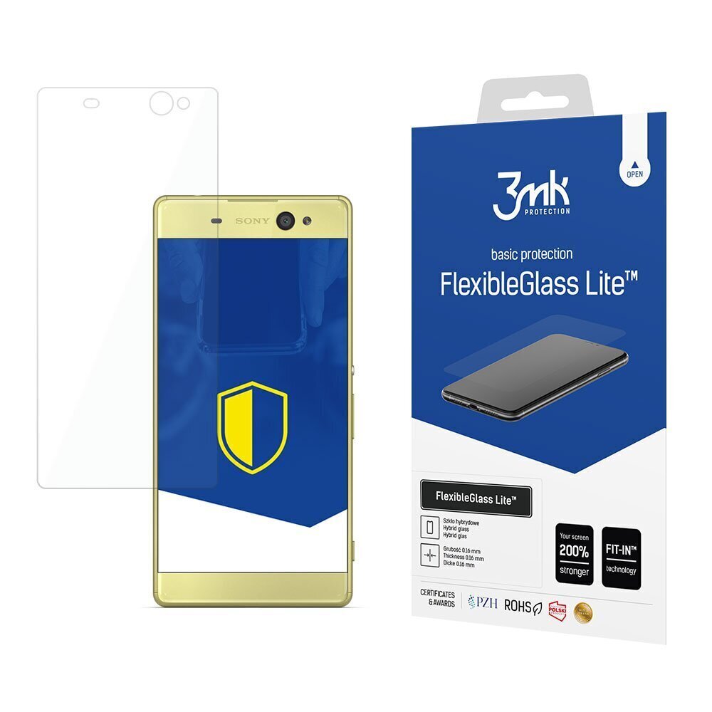 Sony Xperia XA Ultra - 3mk FlexibleGlass Lite™ screen protector cena un informācija | Ekrāna aizsargstikli | 220.lv