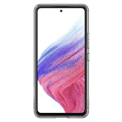 EF-QA536TBE Samsung Soft Clear Cover, piemērots Galaxy A53 5G, melns cena un informācija | Telefonu vāciņi, maciņi | 220.lv