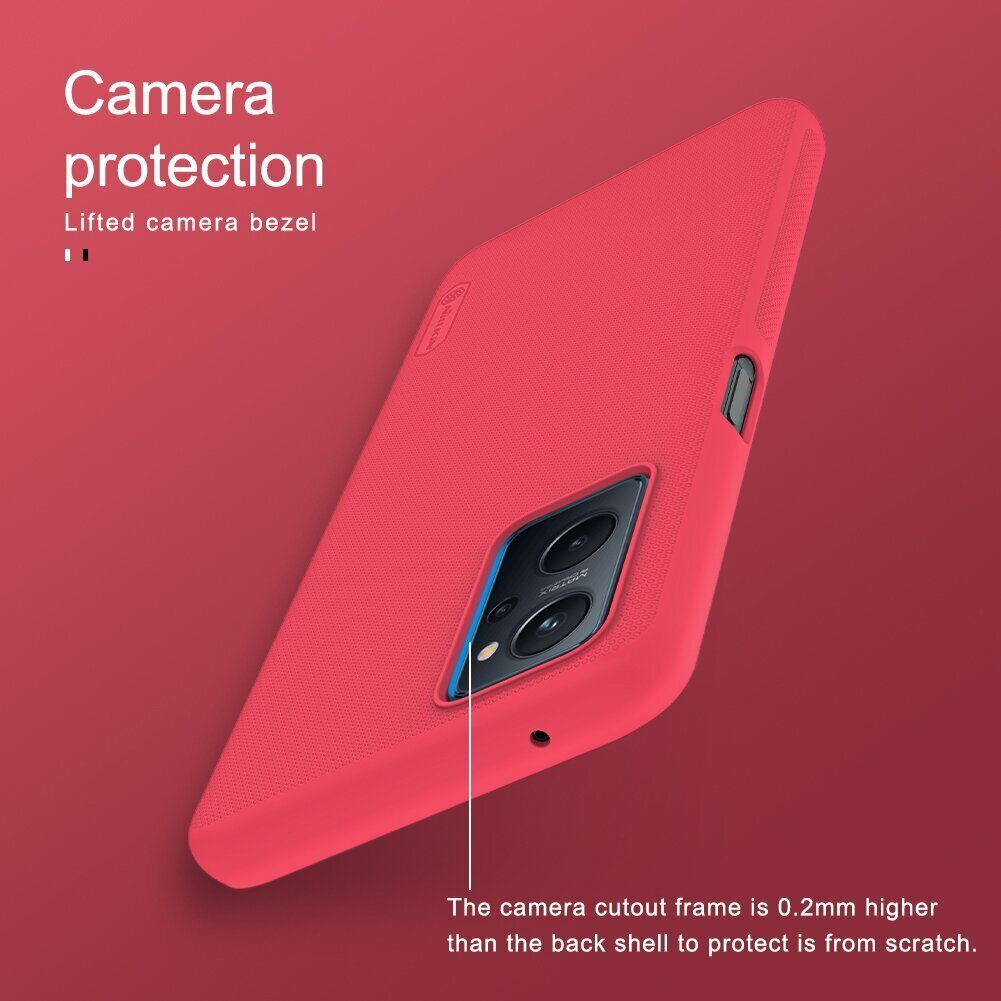 Nillkin Super Frosted Back Cover for Realme 9i Black cena un informācija | Telefonu vāciņi, maciņi | 220.lv