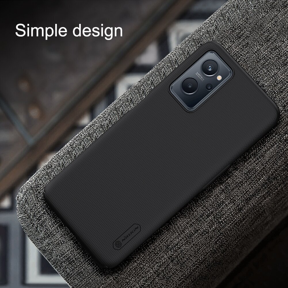 Nillkin Super Frosted Back Cover for Realme 9i Black цена и информация | Telefonu vāciņi, maciņi | 220.lv