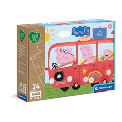 Puzle Peppa Pig 24 gab. Clementoni cena un informācija | Puzles, 3D puzles | 220.lv