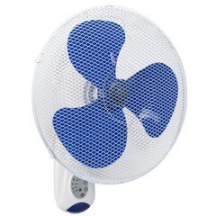 Bestron sienas ventilators ar tālvadības pulti, AWF40REM, balts, 45 W cena un informācija | Ventilatori | 220.lv