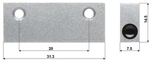 Боковой геркон KN-M02 цена и информация | Датчики | 220.lv