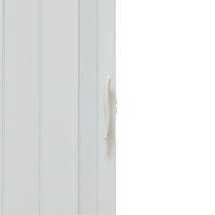 Складная дверь 001P WHITE MAT - 80 см цена и информация | Внутренние двери | 220.lv
