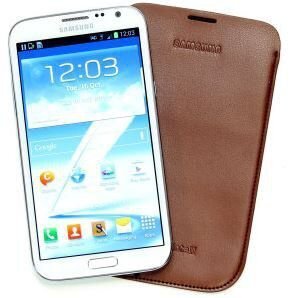 Samsung Pouch EFC-1J9L brown for Note 2 цена и информация | Telefonu vāciņi, maciņi | 220.lv