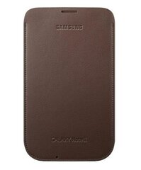Samsung Pouch EFC-1J9L brown for Note 2 cena un informācija | Telefonu vāciņi, maciņi | 220.lv