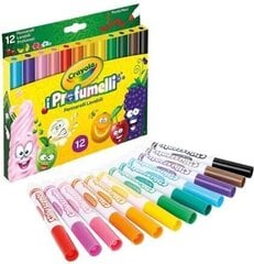 Crayola Smaržu marķieri Silly smaržas 12 gab. cena un informācija | Kancelejas preces | 220.lv