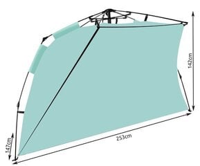 Пляжная палатка от УФ-лучей 16158 цена и информация | Палатки | 220.lv