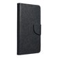 Samsung Galaxy A71 maciņš Fancy Book, melns cena un informācija | Telefonu vāciņi, maciņi | 220.lv
