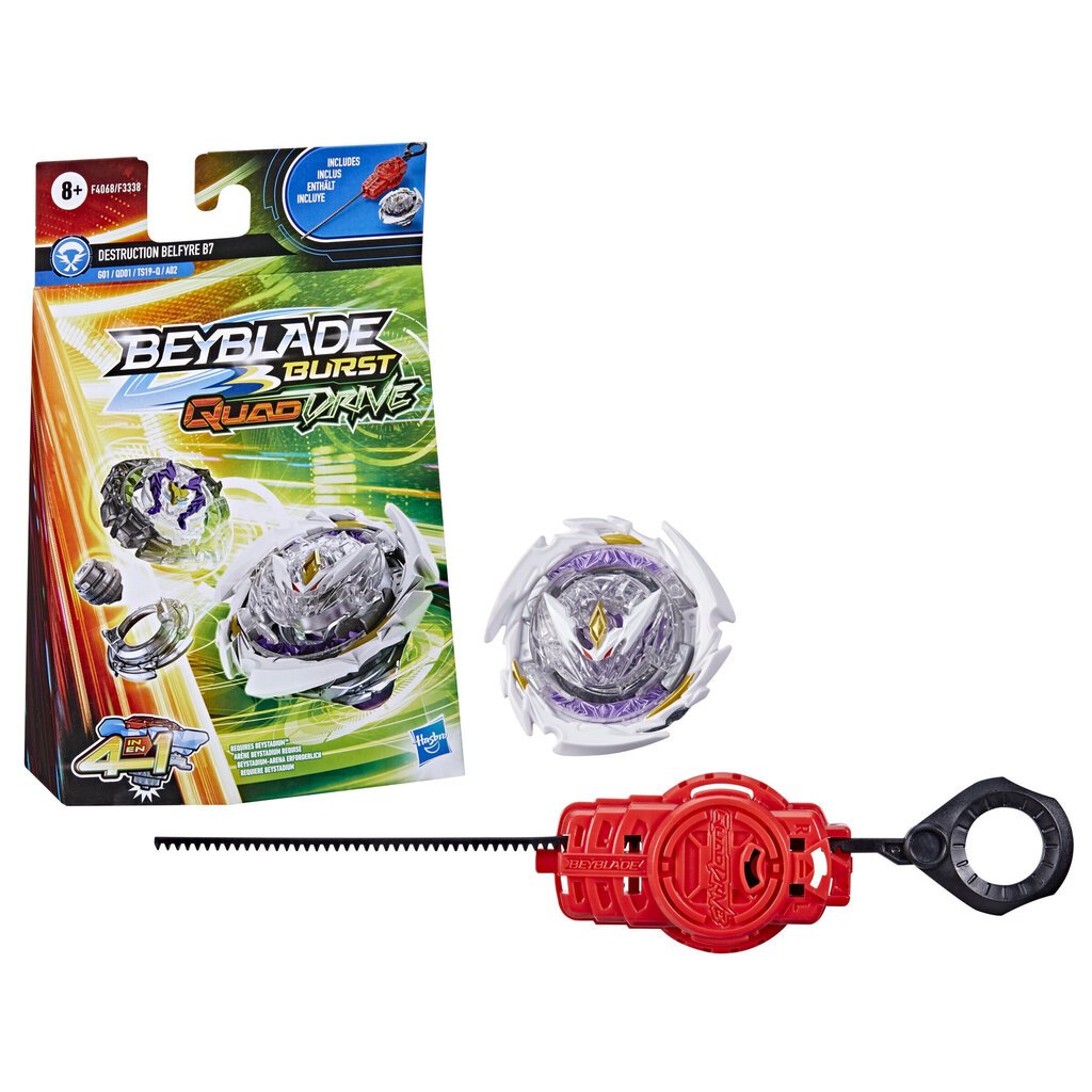 BEYBLADE QuadDrive Sākuma komplekts cena un informācija | Rotaļlietas zēniem | 220.lv