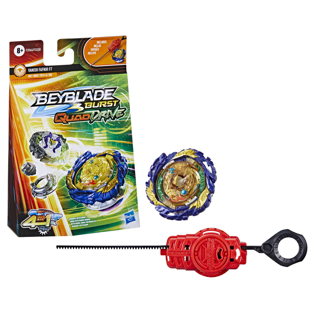 BEYBLADE QuadDrive Sākuma komplekts cena un informācija | Rotaļlietas zēniem | 220.lv