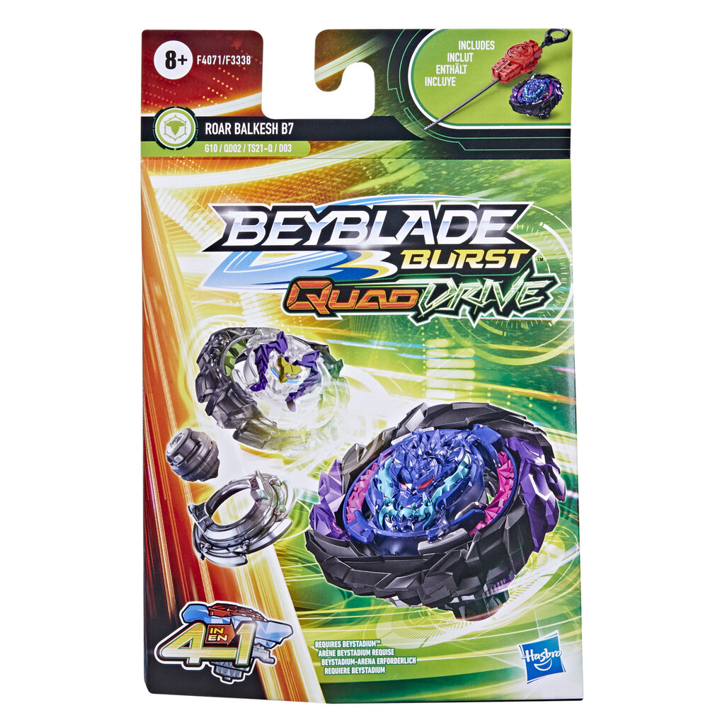 BEYBLADE QuadDrive Sākuma komplekts cena un informācija | Rotaļlietas zēniem | 220.lv