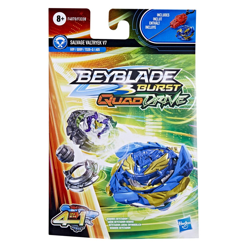 BEYBLADE QuadDrive Sākuma komplekts cena un informācija | Rotaļlietas zēniem | 220.lv