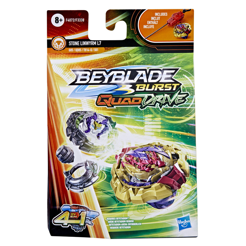 BEYBLADE QuadDrive Sākuma komplekts cena un informācija | Rotaļlietas zēniem | 220.lv