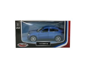 Автомобиль MSZ BMW X6, 1:43 цена и информация | Игрушки для мальчиков | 220.lv