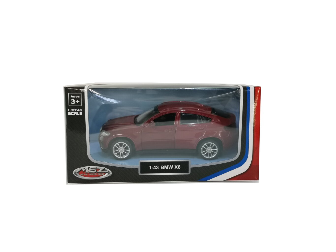 MSZ Miniatūrais modelis - BMW X6, 1:43 cena un informācija | Rotaļlietas zēniem | 220.lv