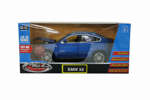 MSZ Miniatūrais modelis -BMW X6, 1:32 цена и информация | Игрушки для мальчиков | 220.lv