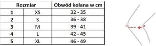 Stabilizators ceļgala locītavai TOROS-GROUP, bēšs, izmērs 1 cena un informācija | Ķermeņa daļu fiksatori | 220.lv