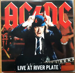 Виниловая пластинка AC/DC - Live At River Plate, Red Transparent, 3LP, 12" vinyl record цена и информация | Виниловые пластинки, CD, DVD | 220.lv