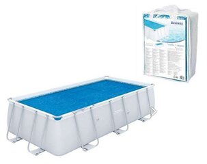 „Bestway 58240 Flowclear“ saules tentas 412 x 201 cm baseinams 9910 cena un informācija | Baseinu piederumi | 220.lv