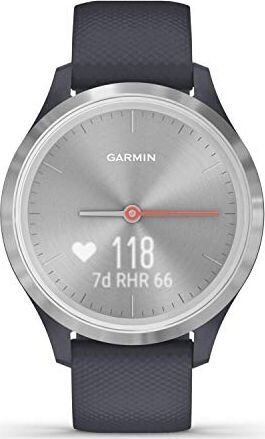 Garmin vívomove® 3S Silver/Granite Blue цена и информация | Viedpulksteņi (smartwatch) | 220.lv