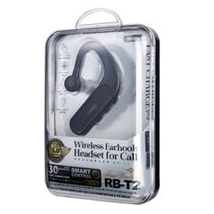 Remax RB-T2 Bluetooth 5.0 Headset Wireless In-ear Headphone black цена и информация | Bluetooth-гарнитуры | 220.lv