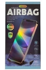 LCD aizsargstikls 18D Airbag Shockproof Samsung A135 A13 4G melns cena un informācija | Ekrāna aizsargstikli | 220.lv