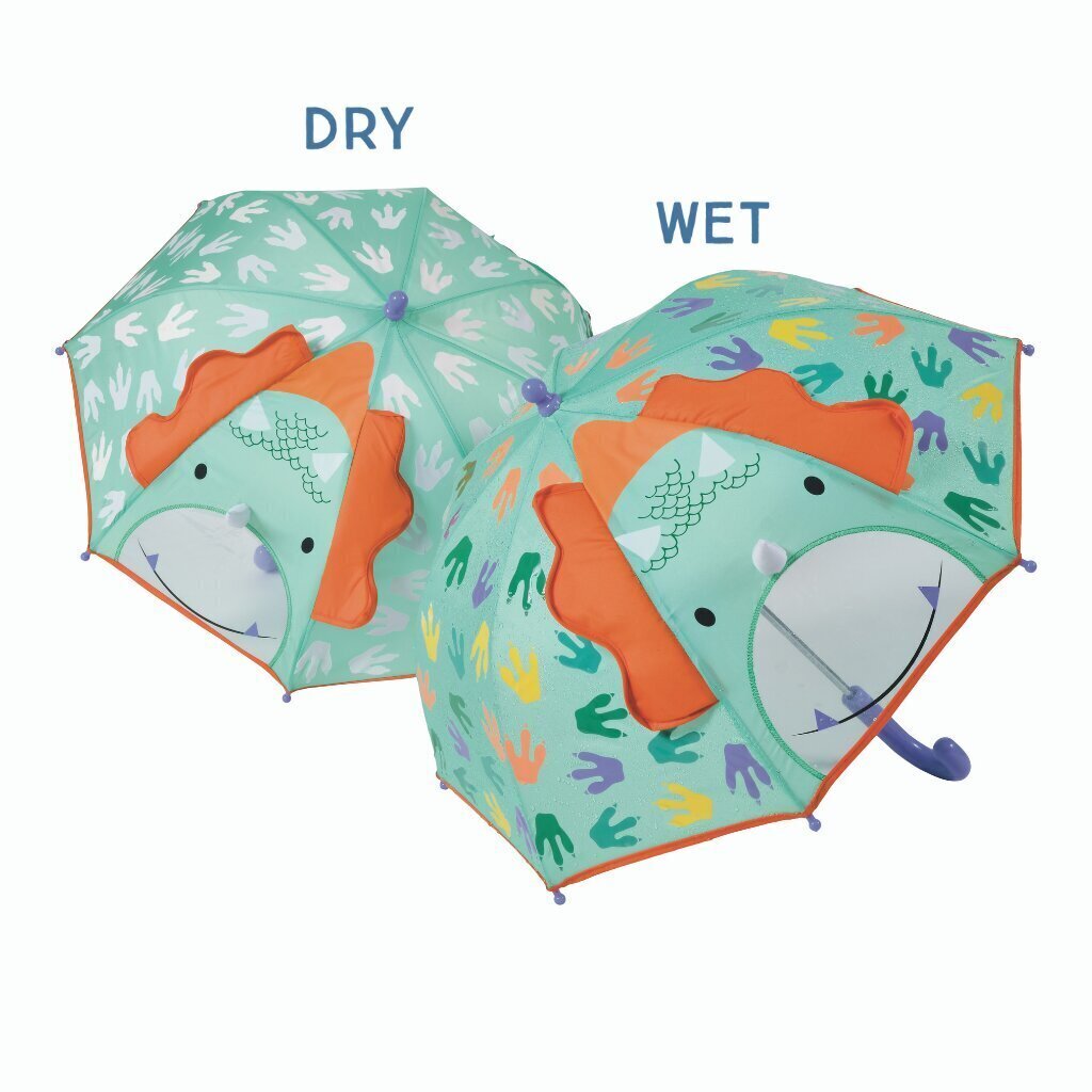 3D Krāsu mainošs lietussargs "Dinosaur", Floss&Rock cena un informācija | Bērnu aksesuāri | 220.lv