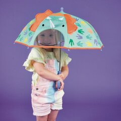 3D Krāsu mainošs lietussargs "Dinosaur", Floss&Rock cena un informācija | Bērnu aksesuāri | 220.lv